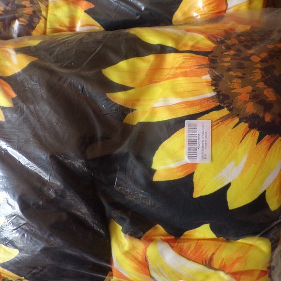 JASMODER Fall Throw Blanket Sunflower - Picture 3 of 3